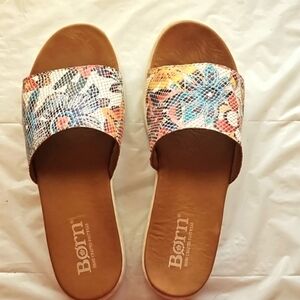 Born Slides, Floral Leather, 11M